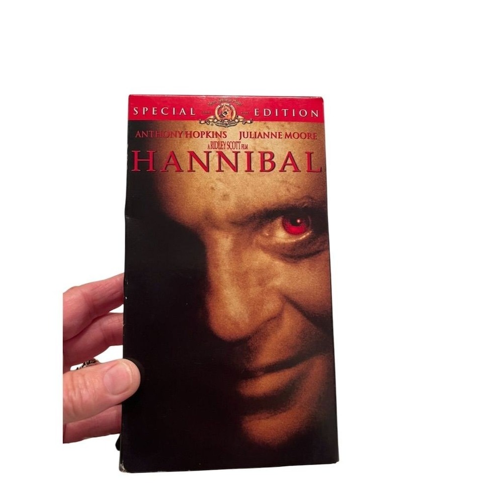 Hannibal VHS 2001 MGM Special Edition Horror‎ Anthony Hopkins R Rated